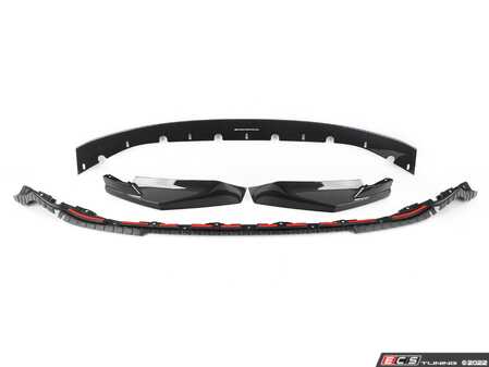 ES#4368906 - 51192475168 - M Performance Carbon Fiber Splitter - Enhance the aerodynamics of you BMW for a sporty driving style - Genuine BMW - BMW