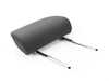 ES#4204638 - 52207469963 - Leather Headrest - Black - Genuine BMW - BMW