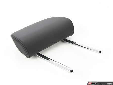 ES#4204638 - 52207469963 - Leather Headrest - Black - Genuine BMW - BMW