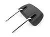 ES#4204638 - 52207469963 - Leather Headrest - Black - Genuine BMW - BMW
