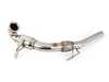 ES#3142883 - HS13GF7DPC - 3" Stainless Steel Downpipe With High-Flow Catalytic Converter - A great way to add power through the entire RPM range - Invidia - Volkswagen