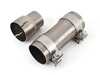 ES#3142883 - HS13GF7DPC - 3" Stainless Steel Downpipe With High-Flow Catalytic Converter - A great way to add power through the entire RPM range - Invidia - Volkswagen