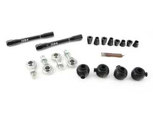 ES#4619964 - 034-407-1008 - 034Motorsport Adjustable Rear Toe Links - Make alignment changes for optimal track performance or even tire wear easier than ever. - 034Motorsport - Audi Volkswagen