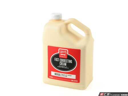 ES#4164157 - B110G - BOSS Fast Correcting Cream - Gallon - Utilizing high loads of sub-micron abrasives, BOSS Fast Correcting Cream quickly removes severe defects while adding depth and clarity. - Griot's - Audi BMW Volkswagen Mercedes Benz MINI Porsche