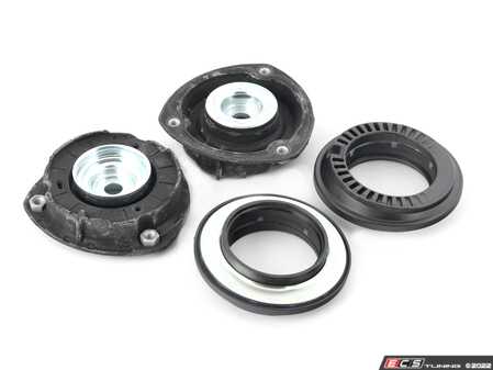 ES#3111767 - 5Q0412331DKT1 - Front Upper Strut Mount & Bearing Kit - Includes pair of OE front upper strut mounts and strut mount bearings - Assembled By ECS - Volkswagen