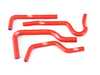 ES#12063 - TCS219CR - Samco Silicone Coolant Hose Kit - Red - Comes with 9 coolant hoses in Red - Samco - Volkswagen