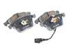 ES#3418503 - IS2000-SF795 - Front Street/Sport Brake Pad Set - With Wear Sensor - Better braking performance under all driving conditions - iSWEEP - Volkswagen