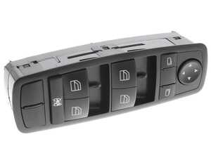 ES#4684702 - 25183000909051 - Driver Window Switch - Black - Driver Left Side - Vemo - Mercedes Benz