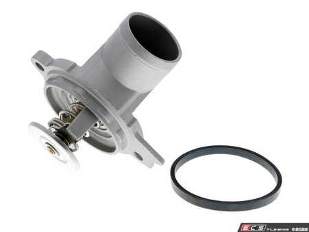 ES#4684539 - 1122000015 - Thermostat Assembly - Thermostat With Gasket and Housing (87 deg. C) - Vemo - Mercedes Benz