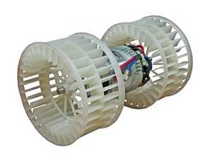 ES#4684545 - 1248200608 - Blower Motor Assembly - Includes New Fans - Vemo - Mercedes Benz