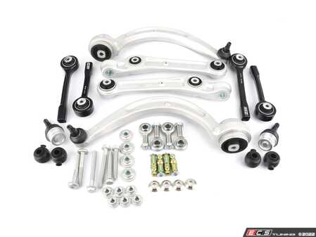 ES#4630175 - 034-401-1071 - Density Line Control Arm Kit Upper Adjustable - Camber Correcting - Add positive camber after lowering to reach factory alignment specifications and reduce tire wear. - 034Motorsport - Audi