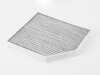 ES#4625720 - 8K0819439C - Charcoal Lined Cabin Filter / Fresh Air Filter - The activated charcoal filters odor from reaching the cabin - Genuine Volkswagen Audi - Audi
