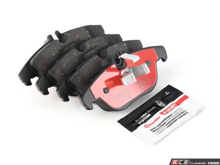 ES#4485383 - 0054204920 - Rear Brake Pad Set - Ceramic - Ceramic composite developed to meet low dust & noise requirements. - Brembo - Mercedes Benz