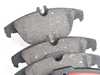 ES#4485383 - 0054204920 - Rear Brake Pad Set - Ceramic - Ceramic composite developed to meet low dust & noise requirements. - Brembo - Mercedes Benz