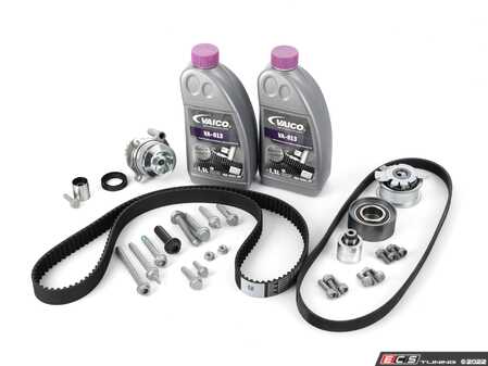 ES#2788449 - 03L198001KT2 - Timing Belt Kit - Ultimate  - The most complete timing belt kit on the market for the Common Rail - Assembled By ECS - Volkswagen