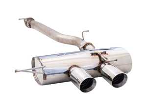 ES#4389226 - ES-VW07-VMK-CBS - 3" Varex Valved Cat-Back Exhaust System - MK6 Golf R - Features 304 stainless steel construction and twin 4" double-walled slant-cut tips - XForce - Volkswagen