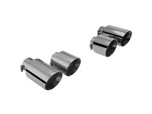 ES#4686002 - ESVW09BLACKTIPS - 4" Black Stainless Steel Quad Tips - Includes 2 pairs of twin tips, fits XForce exhaust ONLY - XForce - Volkswagen