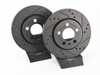 ES#3538322 - 025997ECS0651KT - Performance Front & Rear Brake Service Kit  - Featuring ECS V5 cross drilled & slotted rotors and ECS EP24 Enthusiast Performance pads - Assembled By ECS - Audi