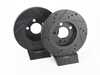 ES#3538322 - 025997ECS0651KT - Performance Front & Rear Brake Service Kit  - Featuring ECS V5 cross drilled & slotted rotors and ECS EP24 Enthusiast Performance pads - Assembled By ECS - Audi