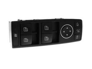 ES#4684594 - 16690544009107 - Driver Window Switch  - Black Color Code (9107) - Vemo - Mercedes Benz