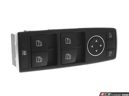 ES#4684593 - 16690543009107 - Driver Window Switch  - Black Color Code (9107) - Vemo - Mercedes Benz