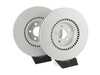 ES#4668350 - 4G0615301T-P - Front V5 Plain Brake Rotors - Set (356x34) - Precision manufactured and featuring a GeoSpec corrosion-resistant coating - ECS - Audi