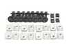 ES#4382030 - 51747330558 - JCW GP2 Rear Center Diffuser Retrofit Kit - For installing on vehicles with rear JCW Aerodynamic bumper, does not include 6 gray main mounting bolts ES#16788, but includes other install hardware. ONLY at ECS Tuning! - ECS - MINI