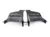 ES#4382030 - 51747330558 - JCW GP2 Rear Center Diffuser Retrofit Kit - For installing on vehicles with rear JCW Aerodynamic bumper, does not include 6 gray main mounting bolts ES#16788, but includes other install hardware. ONLY at ECS Tuning! - ECS - MINI