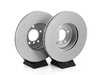 ES#4669138 - 34116778647-P - Front V5 Plain Brake Rotors - Set (338x26) - Precision manufactured and featuring a GeoSpec corrosion-resistant coating - ECS - BMW