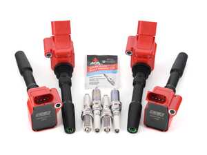 ES#4686056 - 002540LCA06KT - ECS Performance Ignition Service Kit  - Features ECS Upgraded Ignition Coils and OEM plugs, ensuring a stronger and more consistent spark! - Assembled By ECS - Audi Volkswagen
