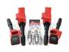 ES#4686054 - 002540LCA04KT - ECS Performance Ignition Service Kit - Features ECS Upgraded Ignition Coils and Brisk Silver Racing ER12s plugs, ensuring a stronger and more consistent spark! - Assembled By ECS - Audi Volkswagen