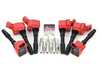 ES#4686058 - 002540LCA07KT - ECS Performance Ignition Service Kit - Includes six Red ECS coil packs and OEM spark plugs to service your ignition system - Assembled By ECS - Audi
