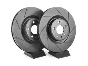 Front V5 Slotted Brake Rotors - Set (345x30)