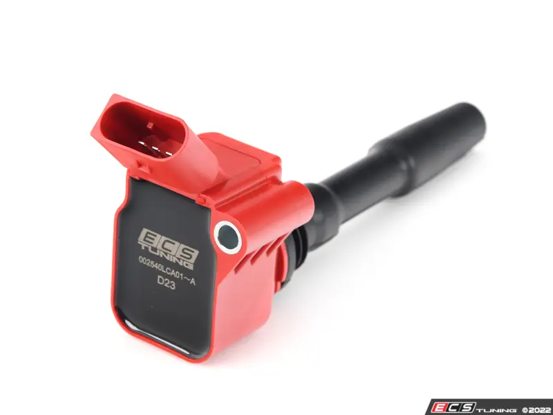 ECS - 002540LCA02KT - ECS Performance Ignition Coils - Red - Set
