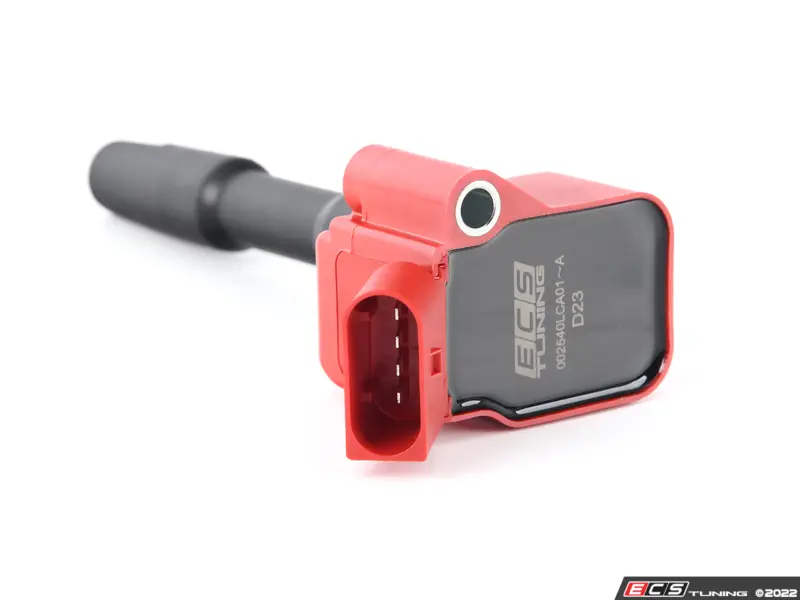 ECS - 002540LCA02KT - ECS Performance Ignition Coils - Red - Set