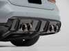 ES#4616088 - 008659LA01 - G80 G82 Carbon Fiber Rear Diffuser - (NO LONGER AVAILABLE) - A modestly aggressive carbon rear diffuser that installs with the factory hardware for a massive OEM+ upgrade. - Turner Motorsport - 
