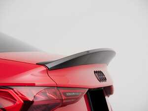 ES#4643254 - 048141LA01-01 - Audi 8Y A3/S3/RS3 Trunk Spoiler - Carbon Fiber - Add some aggressive styling to your 8Y A3, S3 or RS3! - ECS - Audi
