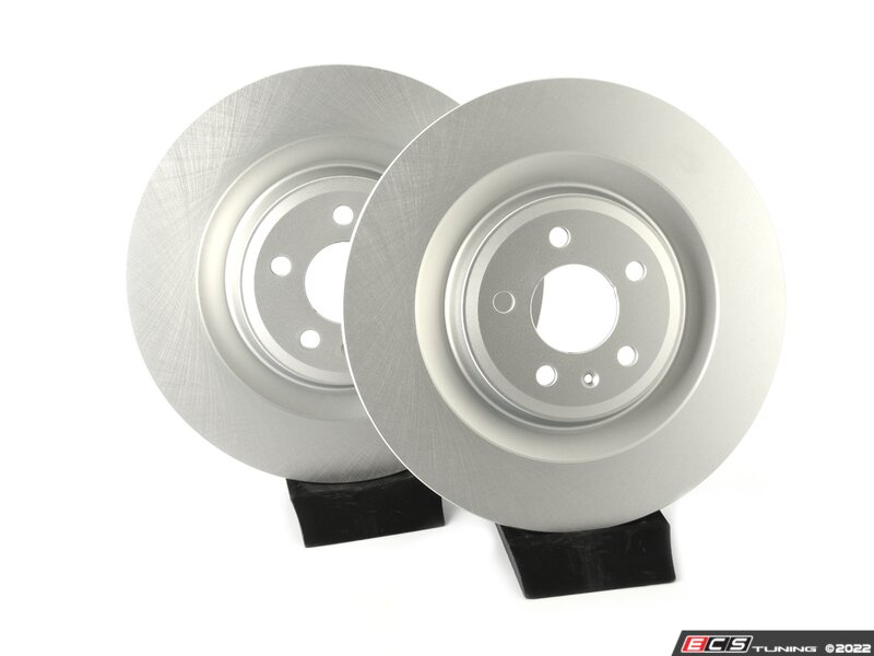 ECS 4H0615601PP Rear V5 Plain Brake Rotors Set (356x22)