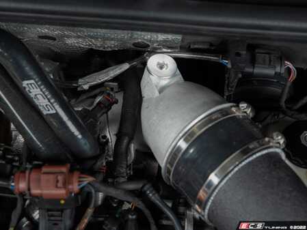 ES#4687461 - 015097la17KT - MK8 GTI Big Bore Turbo Inlet Pipe - For ECS Intake Systems  - Reduce restriction at your turbo while adding durability with this easy bolt on modification. Featuring an 89mm opening! - ECS - Volkswagen