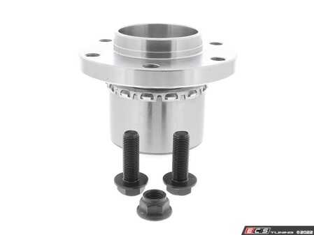 ES#4684484 - 9063303420 - Front Wheel Bearing Kit - Left  - Front Axle, Left Side - includes hub & bearing with new hardware - Vaico - Mercedes Benz