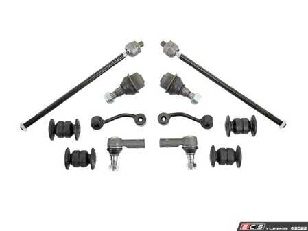 ES#4684477 - 9013200389kit - Front Axle Suspension Control Arm Kit - Featuring VAICO Front inner & outer tie rods, ball joints, sway links & bushings - Vaico - Mercedes Benz