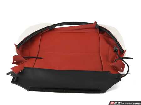 ES#2228488 - 52107309397 - Seat Cover Leather - Coral Red - Genuine BMW - BMW