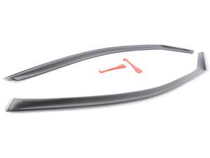 ES#4037186 - 82923 - Front & Rear Side Window Deflectors - Dark Smoke - Optimum protection, while allowing window use in any conditions - WeatherTech - Volkswagen