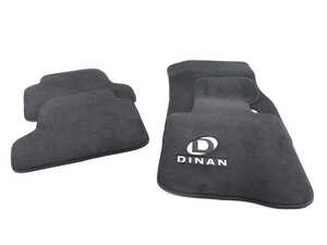 ES#4659442 - D701-DNBW4015-4C - DINAN SIGNATURE FLOOR MATS - 2014-2020 BMW 4-SERIES - A high-quality set of front and rear floor mats featuring an embroidered Dinan logo. - Dinan - BMW