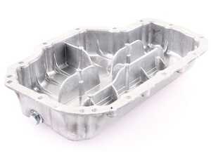 ES#4684398 - 2780101728 - Lower Engine Oil Pan - with oil drain plug - Vaico - Mercedes Benz