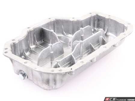 ES#4684398 - 2780101728 - Lower Engine Oil Pan - with oil drain plug - Vaico - Mercedes Benz