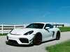 ES#4686207 - A0284A-POL - Porsche 718 GT4 Dive Plane Kit - Gloss Clear  - Featuring Dual Element 2x2 Carbon Fiber Weave Planes - Verus Engineering - Porsche