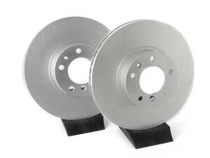 ES#4669156 - 34116757747-P - Front V5 Plain Brake Rotors - Set (324x30) - ECS - BMW
