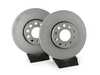 ES#4668387 - 4A0615301D-P - Front V5 Plain Brake Rotors - Set (288x25) - Precision manufactured and featuring a GeoSpec corrosion-resistant coating - ECS - Audi Volkswagen