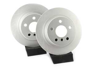 ES#4668461 - 34216799367-P - Rear V5 Plain Brake Rotors - Set (280x10) - Precision manufactured and featuring a GeoSpec corrosion-resistant coating - ECS - BMW MINI